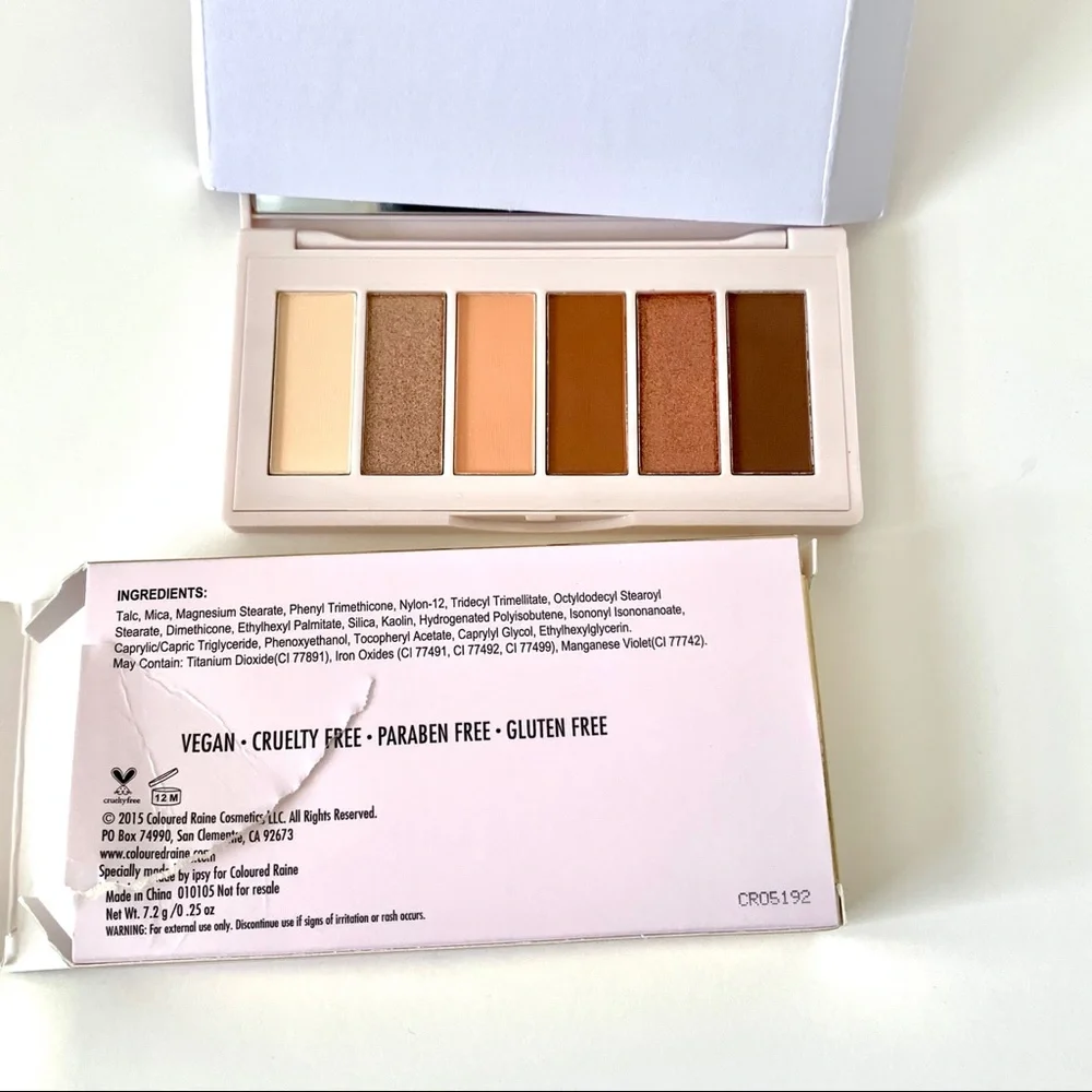 COLORED RAINE Eyeshadow Palette in Mimosa Moment